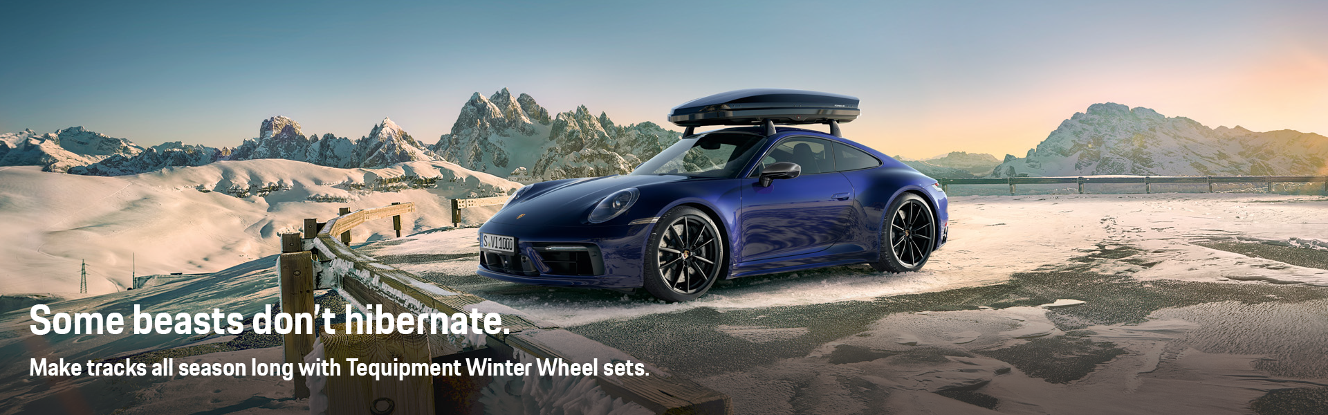 Tequipment Winter Wheel sets available at Porsche Fairfield